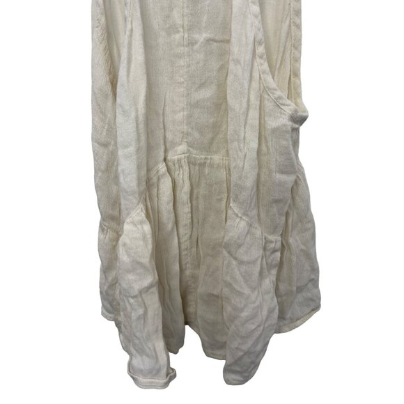 American Eagle XS Crochet Tank Top Cream Lace Boho Festival Summer - Picture 9 of 10